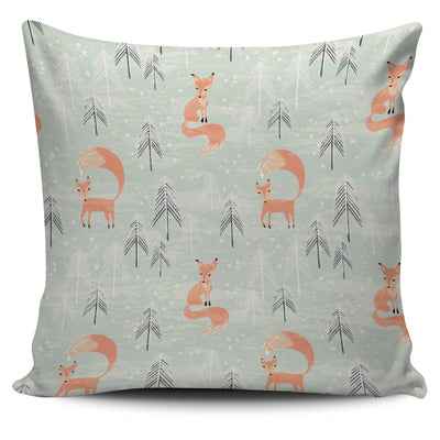 Christmas Fox Pillow Cover Set
