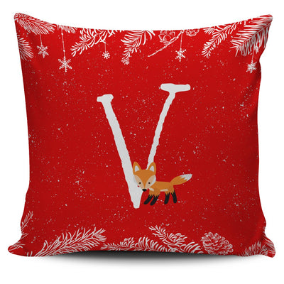 Little Fox Christmas Pillow Set
