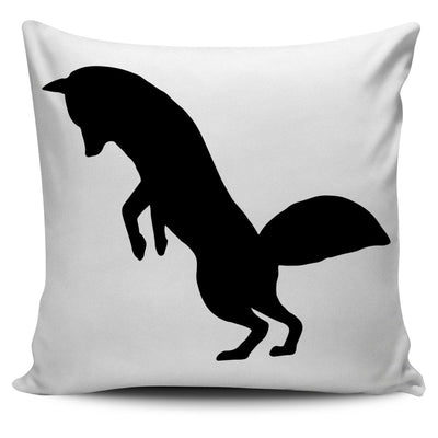 Fox in Action Pillow Cases