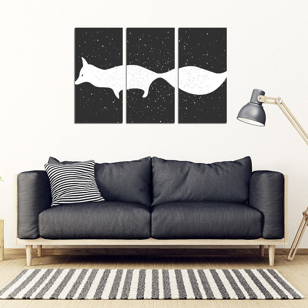 Nighty Night Fox Wall Art