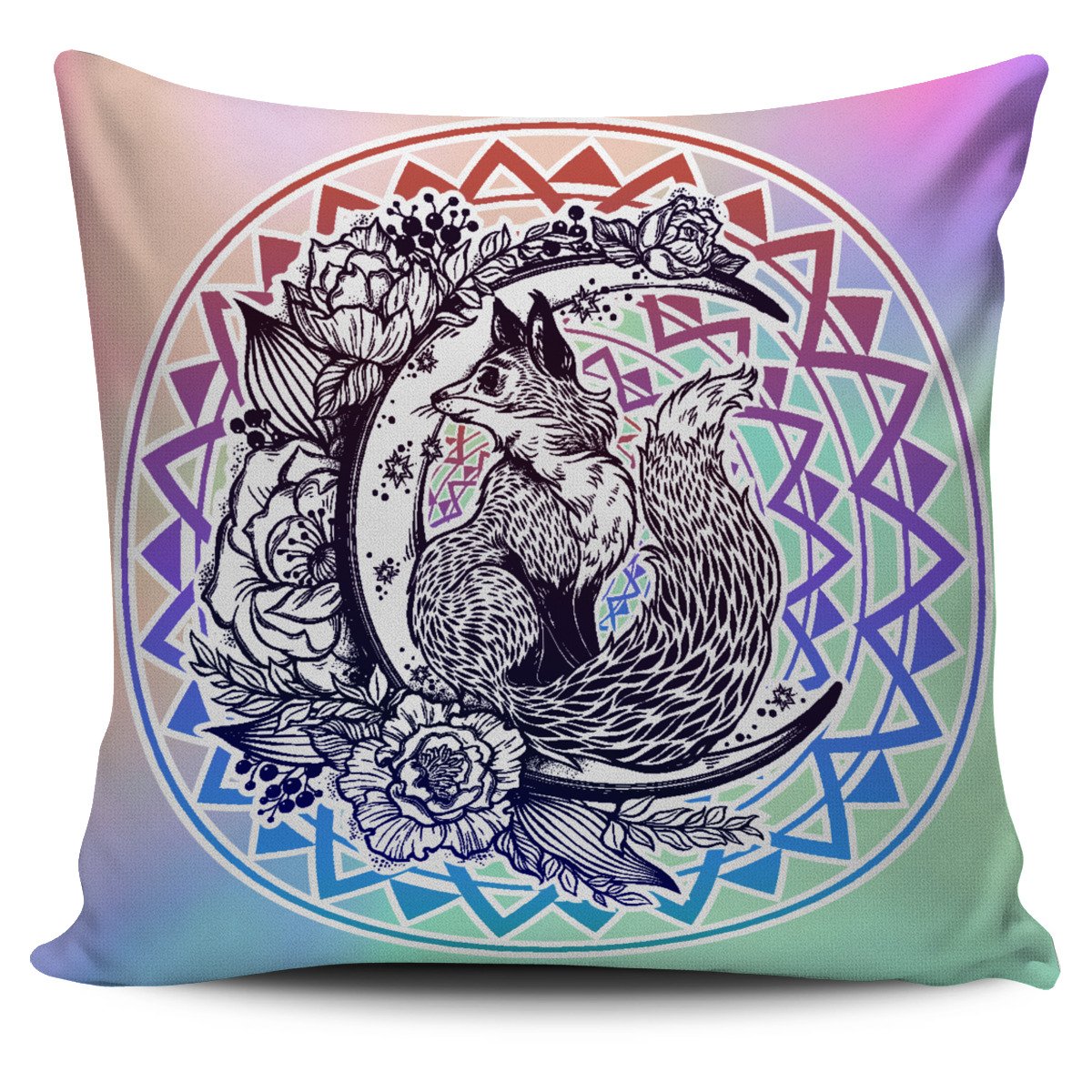 Vibrant Fox Pillow Case
