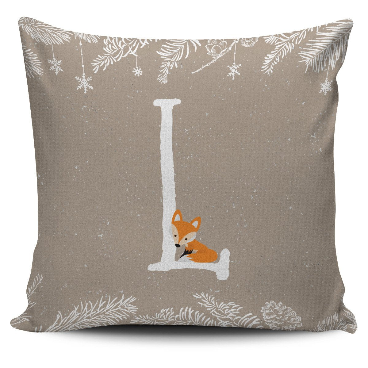Little Fox Christmas Pillow Set