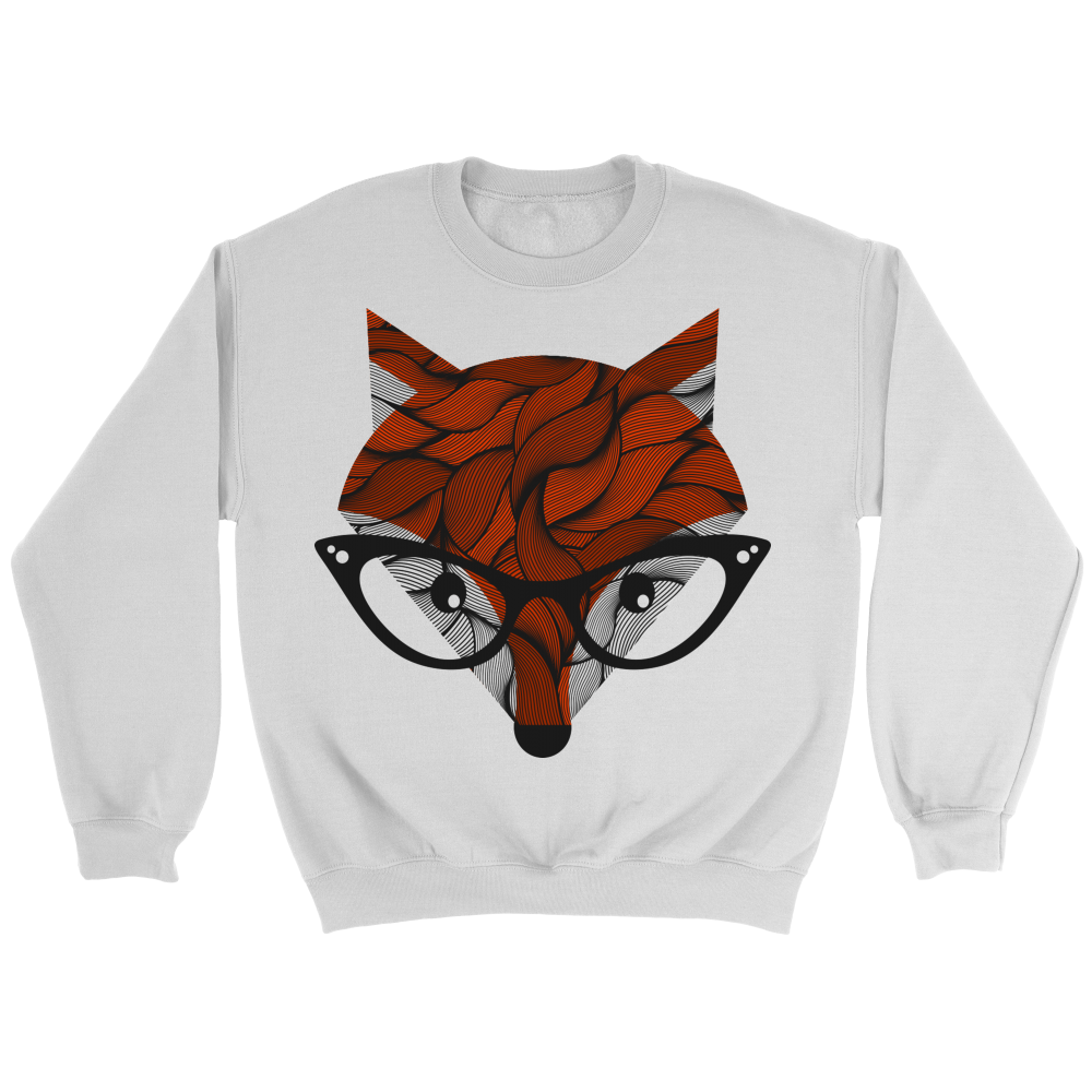 Nerdy Fox Shirts - Variants: Sweatshirt, Long Sleeve Shirt and T-Shirt