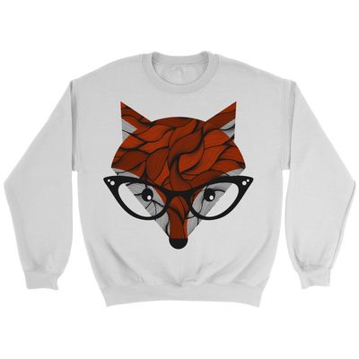 Nerdy Fox Shirts - Variants: Sweatshirt, Long Sleeve Shirt and T-Shirt