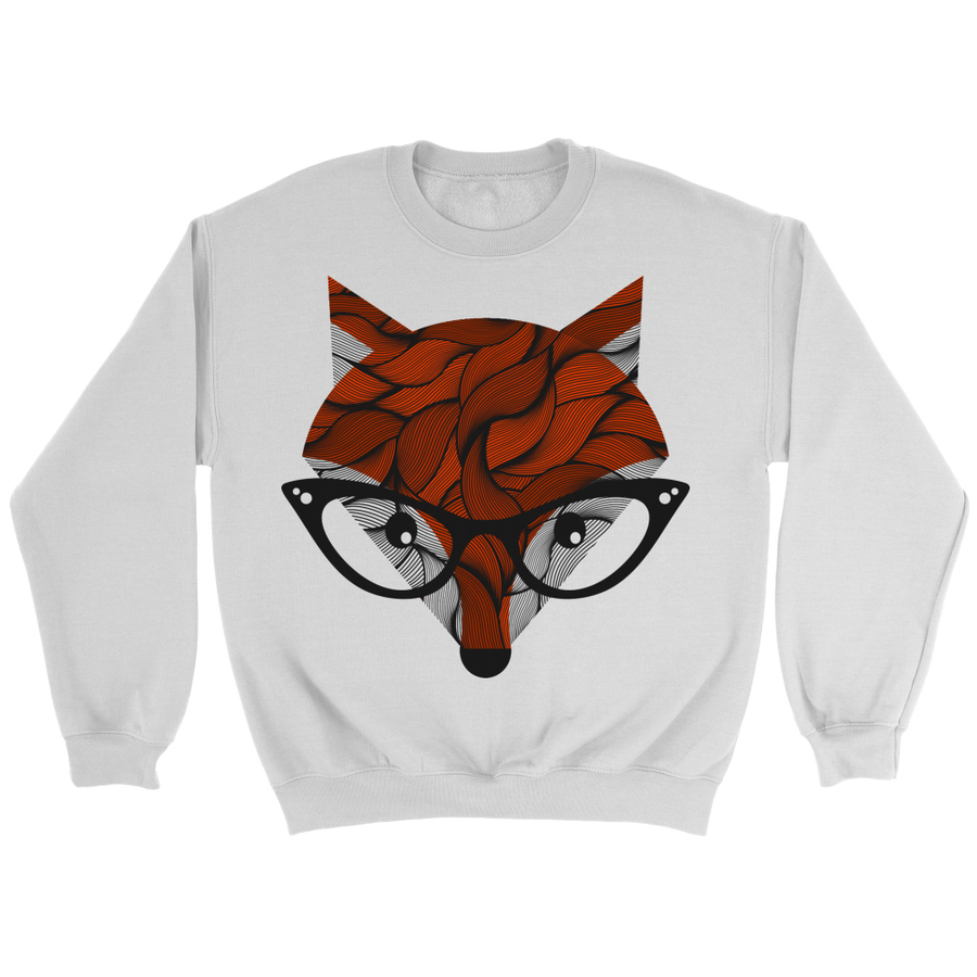 Nerdy Fox Shirts - Variants: Sweatshirt, Long Sleeve Shirt and T-Shirt