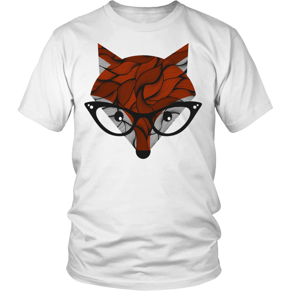 Nerdy Fox Shirts - Variants: Sweatshirt, Long Sleeve Shirt and T-Shirt