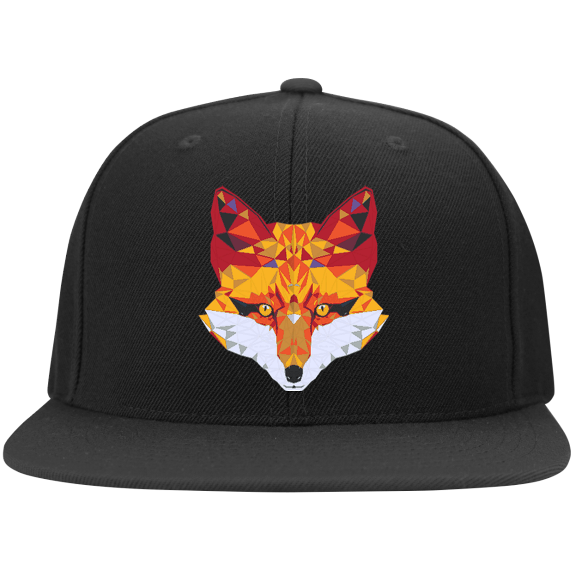 6297F Yupoong Flat Bill Twill Flexfit Cap