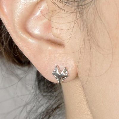 Cute Fox Stud Earrings