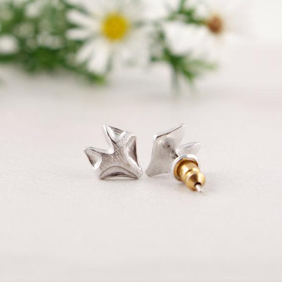 Cute Fox Stud Earrings
