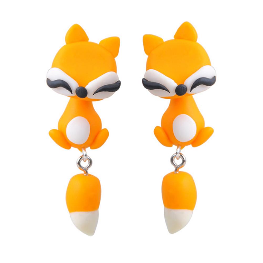 Handmade Fox Earrings