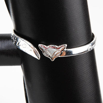 Lovely Silver Plated Fox Bracelet