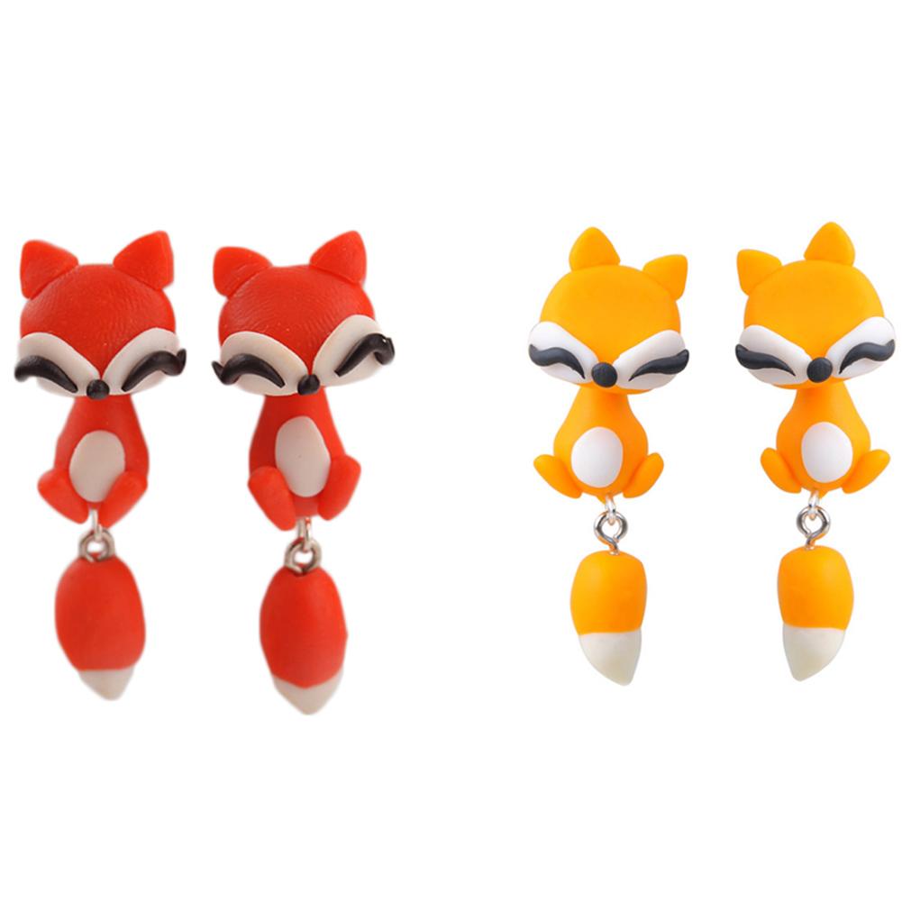 Handmade Fox Earrings