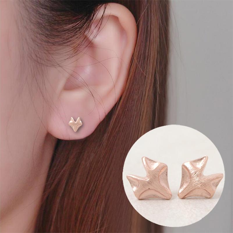 Cute Fox Stud Earrings