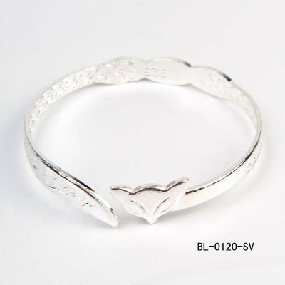 Lovely Silver Plated Fox Bracelet
