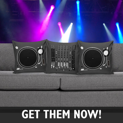 Spinmurai Dj Mixer and Turntable Pillow Cases